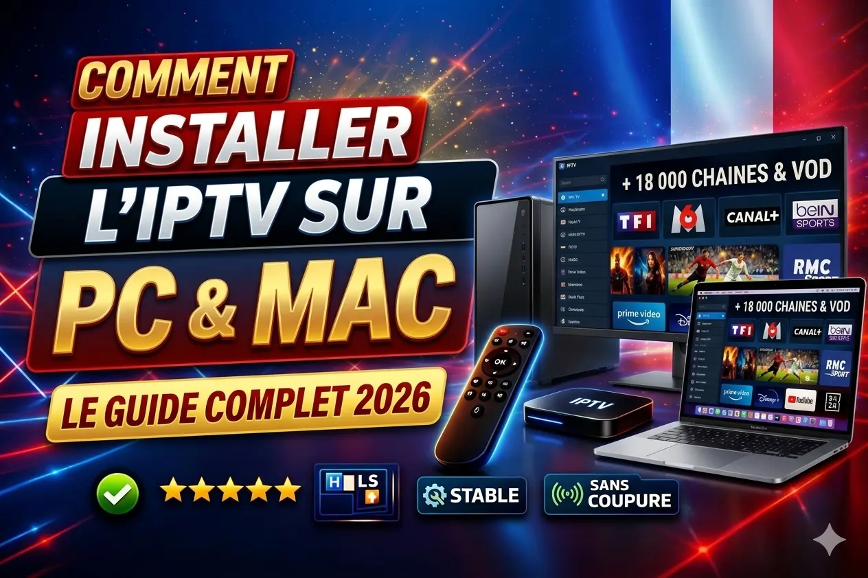 Installer IPTV sur PC et Mac – Guide Complet 2026