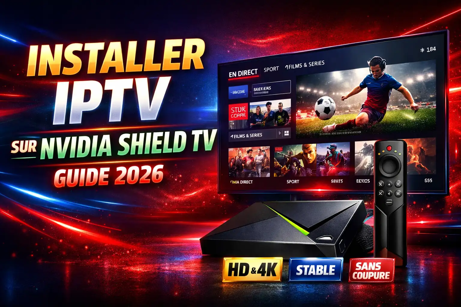 Installer IPTV sur Nvidia Shield TV – Guide 2026