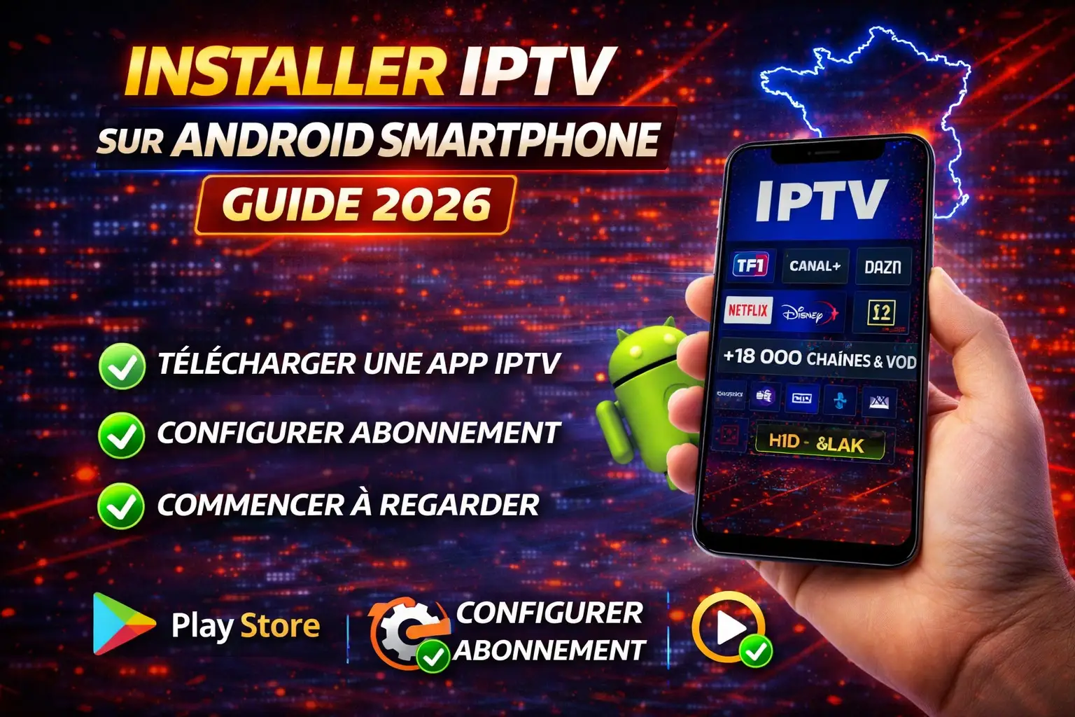 Installer IPTV sur Android Smartphone – Guide 2026