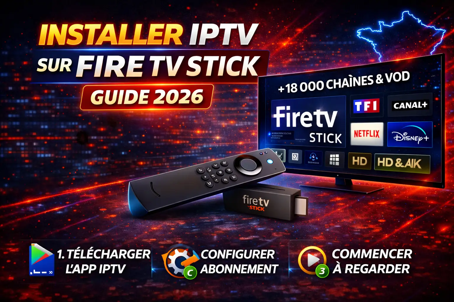 Installer IPTV sur Fire TV Stick – Guide 2026