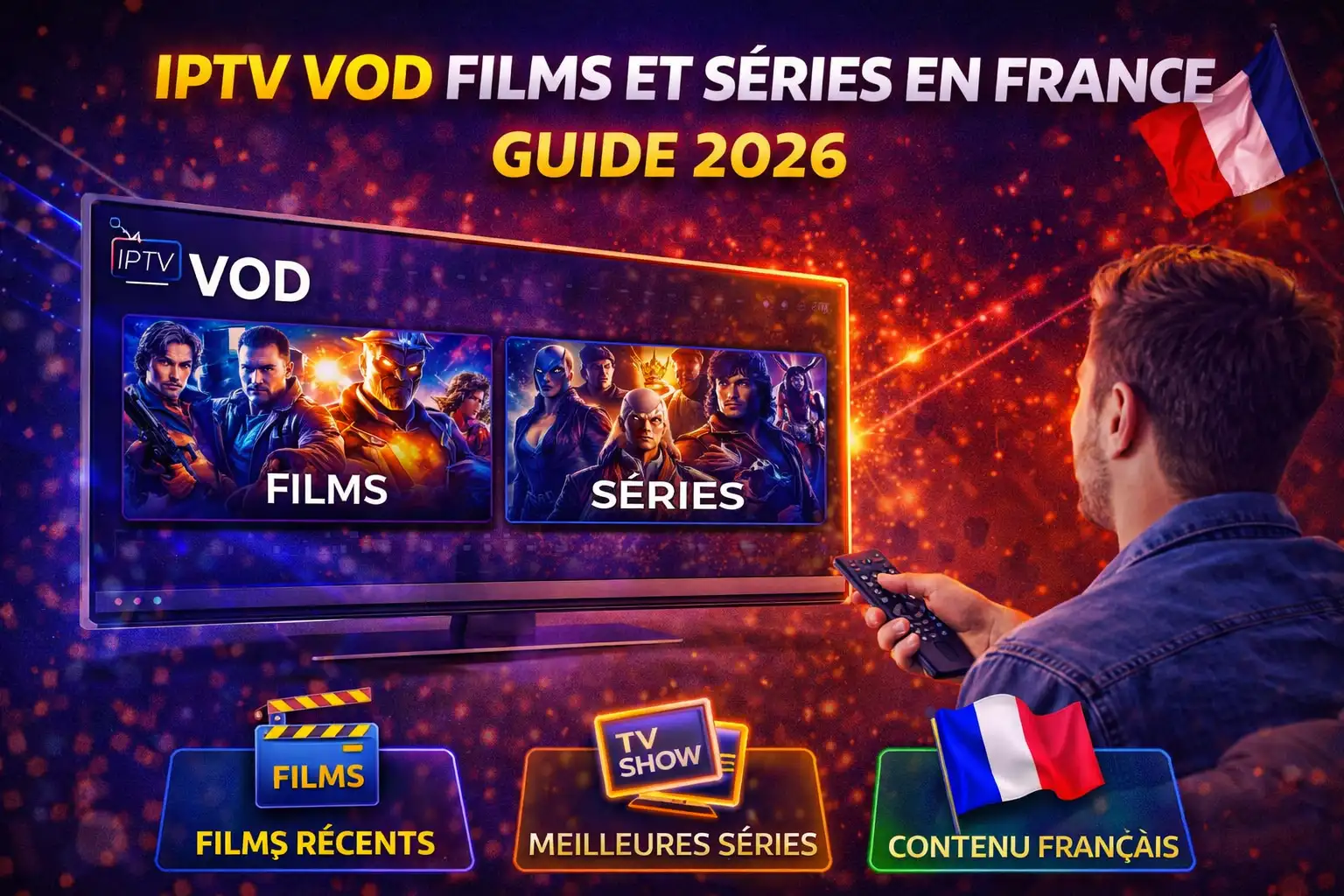 IPTV VOD Films et Séries en France – Guide 2026