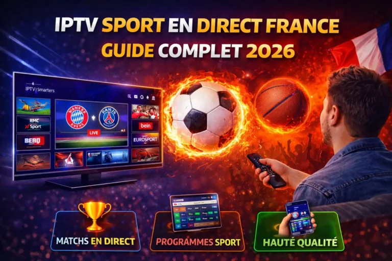 IPTV Sport en Direct France – Guide Complet 2026