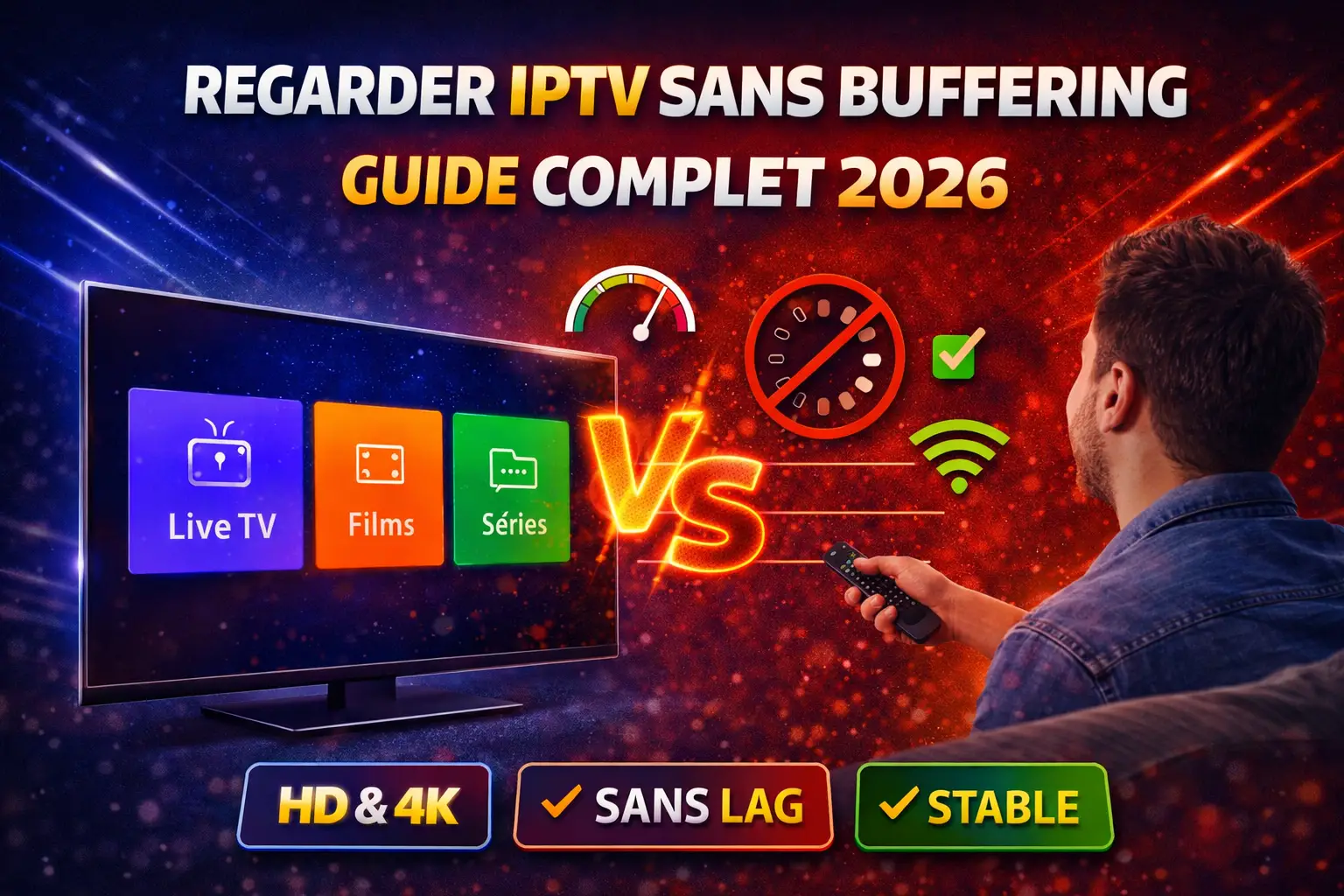 Regarder IPTV sans Buffering – Guide Complet 2026
